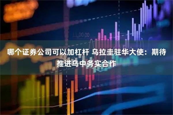 哪个证券公司可以加杠杆 乌拉圭驻华大使：期待推进乌中务实合作